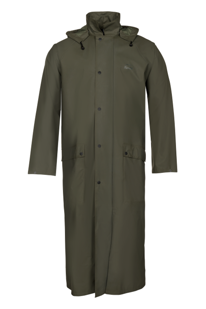 Baleno Helsinki Long Waterproof Coat Khaki-2