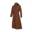 Baleno Ladies Kensington Long Waterproof Riding Coat 2025 Earth Brown