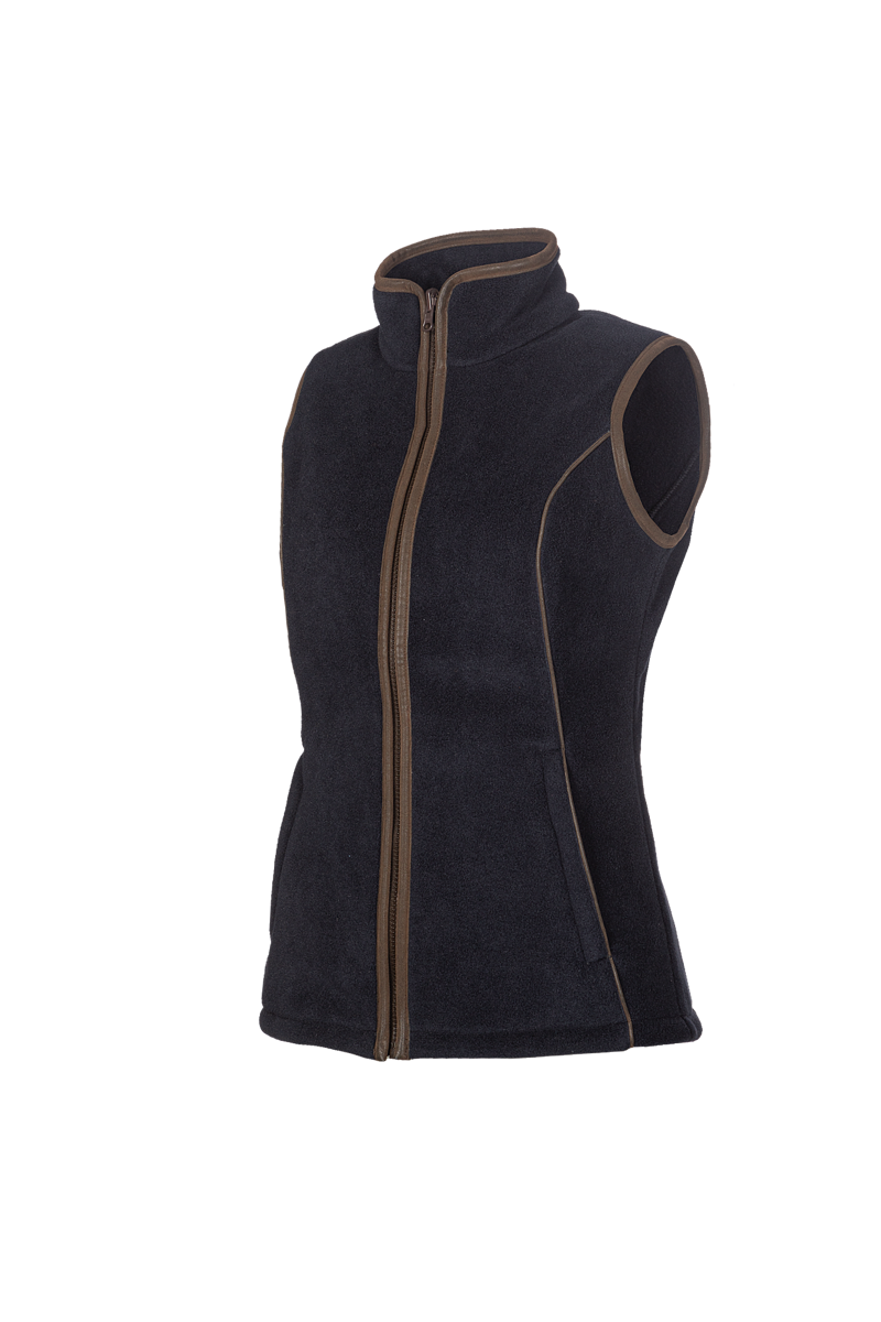 Baleno Surrey Ladies  Fleece Gilet Navy-1