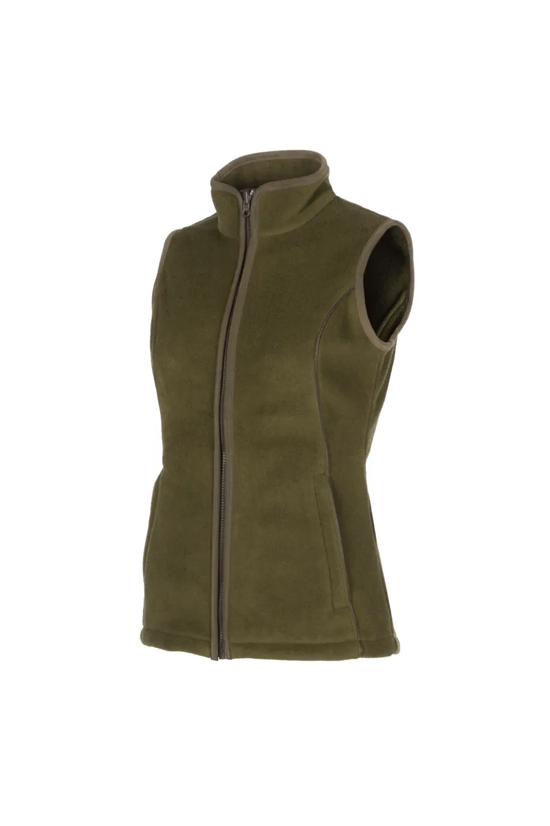 Baleno Ladies Surrey Fleece Gilet Olive