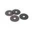 Rubber Cheek Guards Pair Black