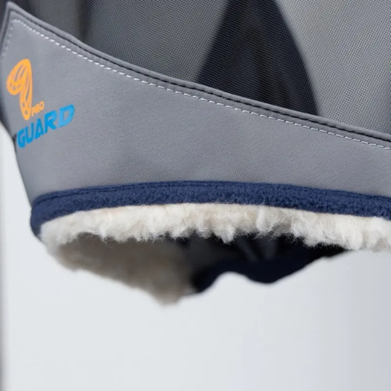 Shires FlyGuard Pro Fine Mesh Earless Fly Mask Navy-2