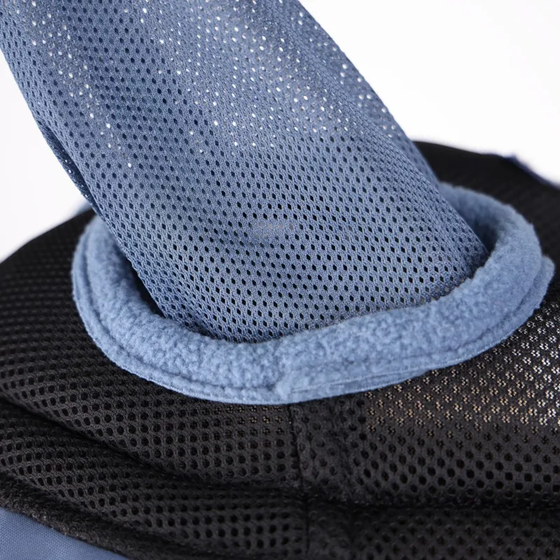 Shires Air Motion Fly Mask With Ears And Nose Airforce Blue-4