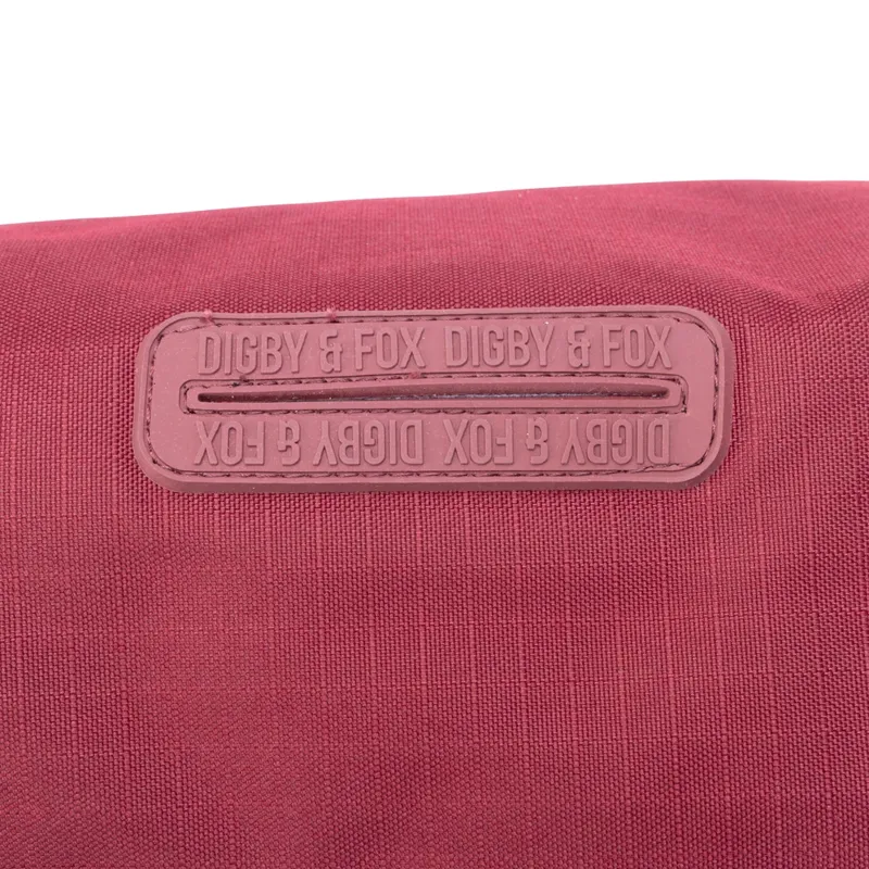 Shires Digby And Fox Lite Waterproof Dog Coat Maroon-3