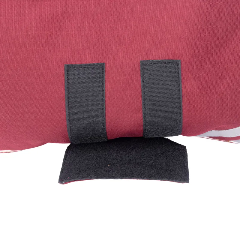 Shires Digby And Fox Lite Waterproof Dog Coat Maroon-4