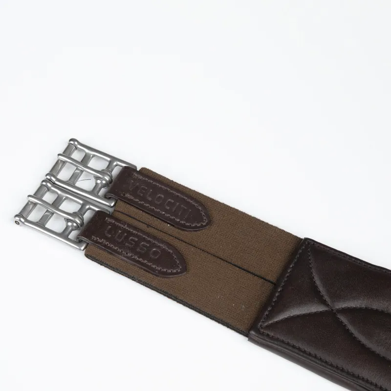 Shires Velociti Lusso Anatomical Girth Havana-2