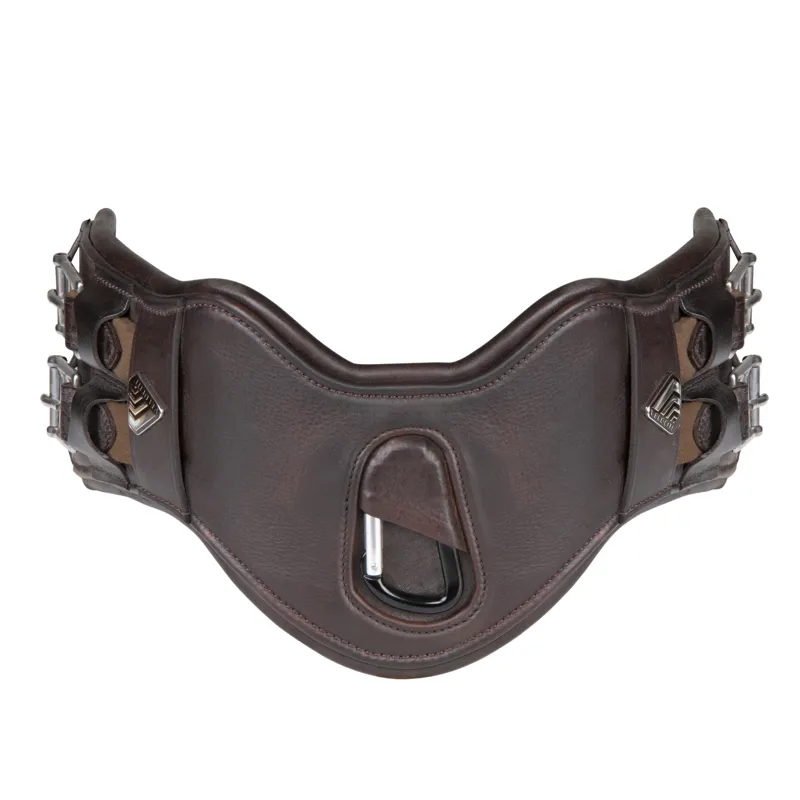 Shires Velociti Lusso Anatomical Dressage Girth Havana