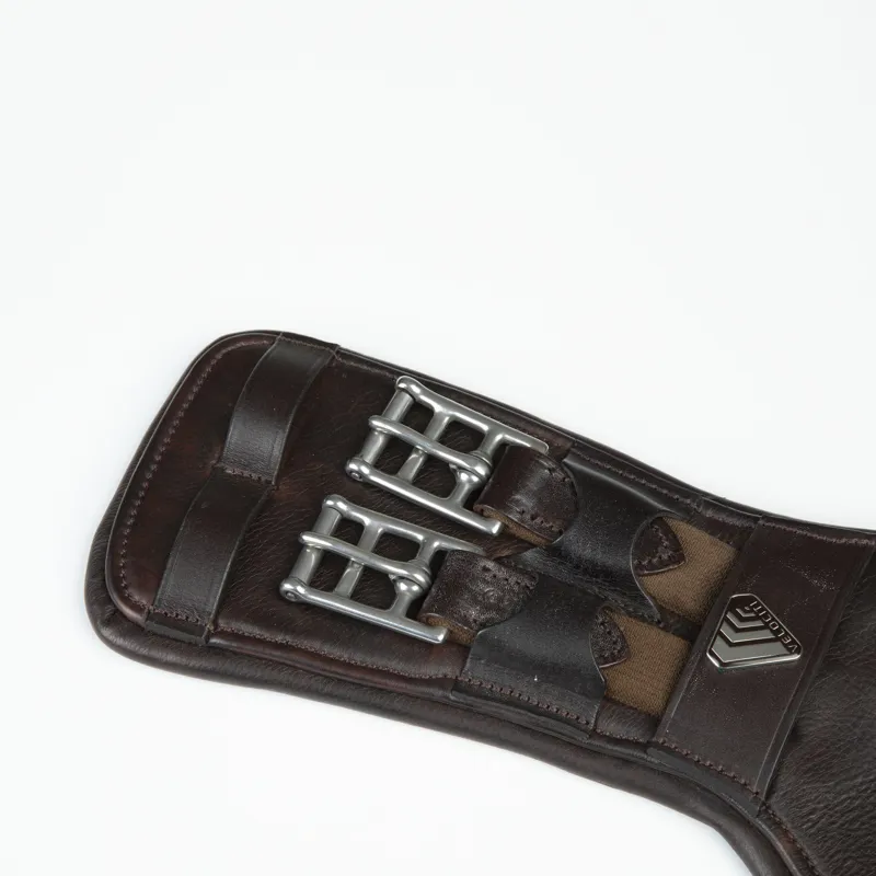 Shires Velociti Lusso Anatomical Dressage Girth Havana-1