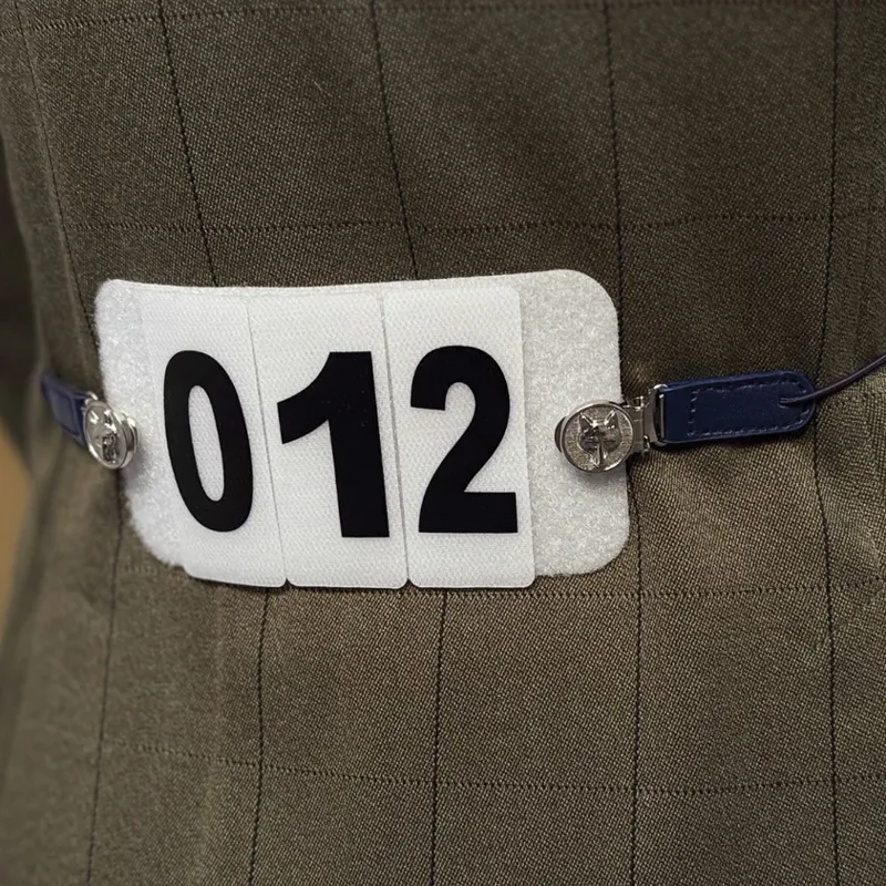 Equetech Showing Number Clips Navy-1