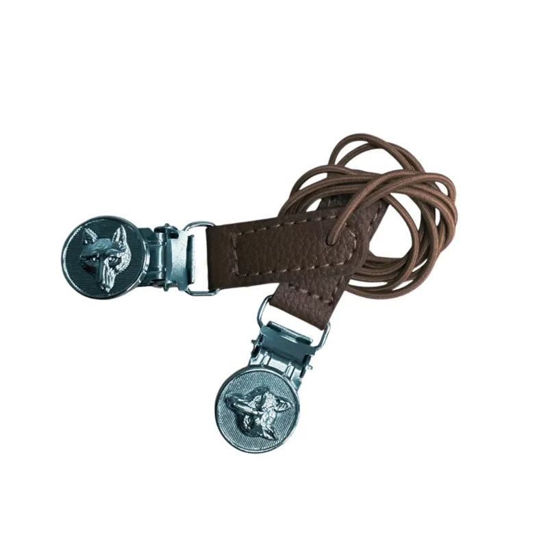 Equetech Showing Number Clips Brown