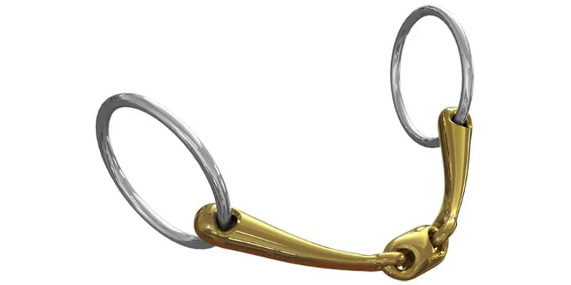 Neue Schule 70mm Loose Ring Tranz Angled Lozenge With 14mm Mouthpiece