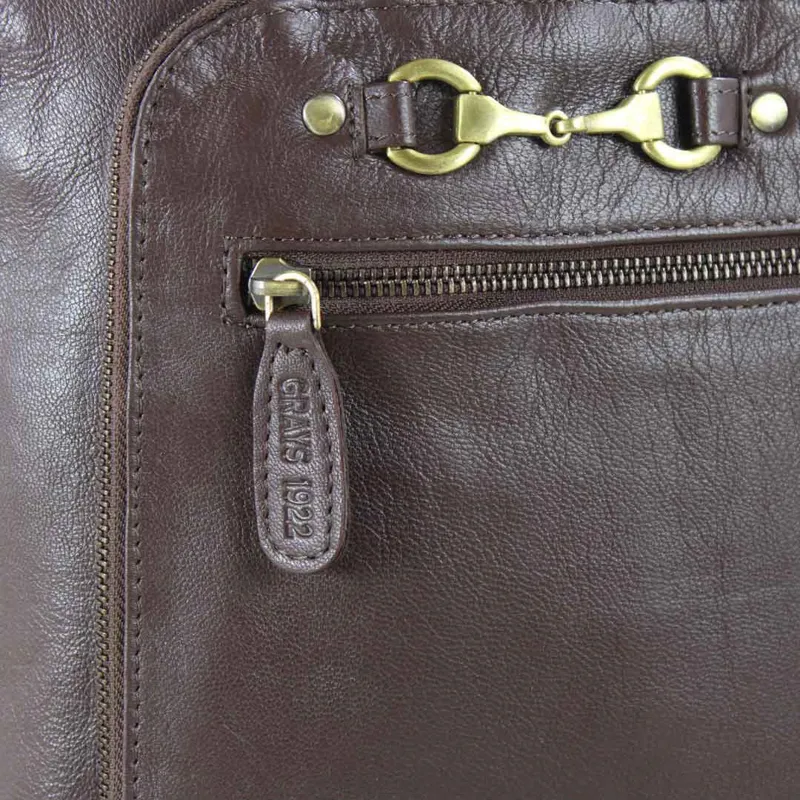 Grays Edith Rucksack With Snaffle Brown-7