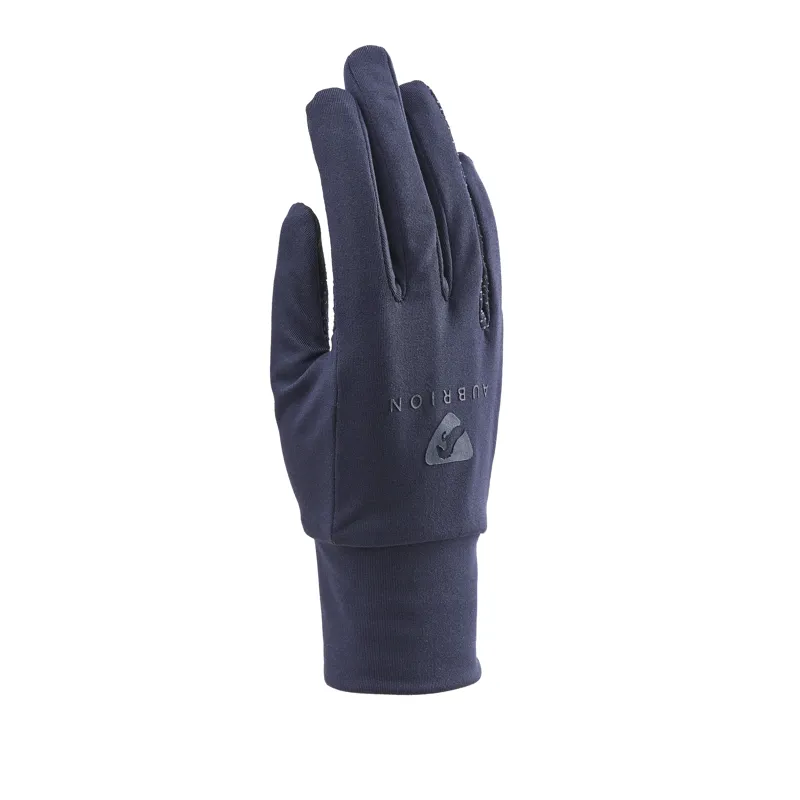Shires Aubrion Childs Patterson Thermo Winter Gloves Navy-3