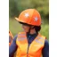 Shires Equi-Flector Hat Cover Orange