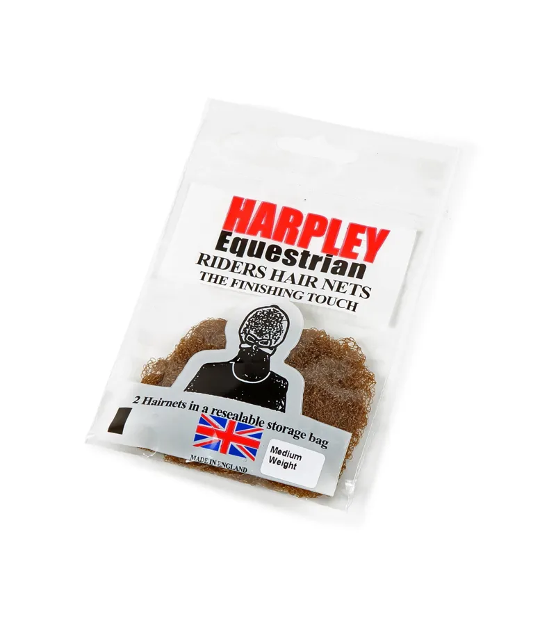 Harpley Standard Weight Hairnet 1 Size Medium Brown
