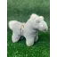 Crafty Ponies Keyring Grey