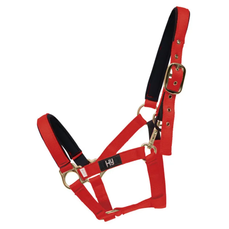 Hy Equestrian Fieldsafe Headcollar Red