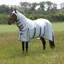 Shires Highlander Plus Sweet Itch Combo Rug White/Airforce Blue