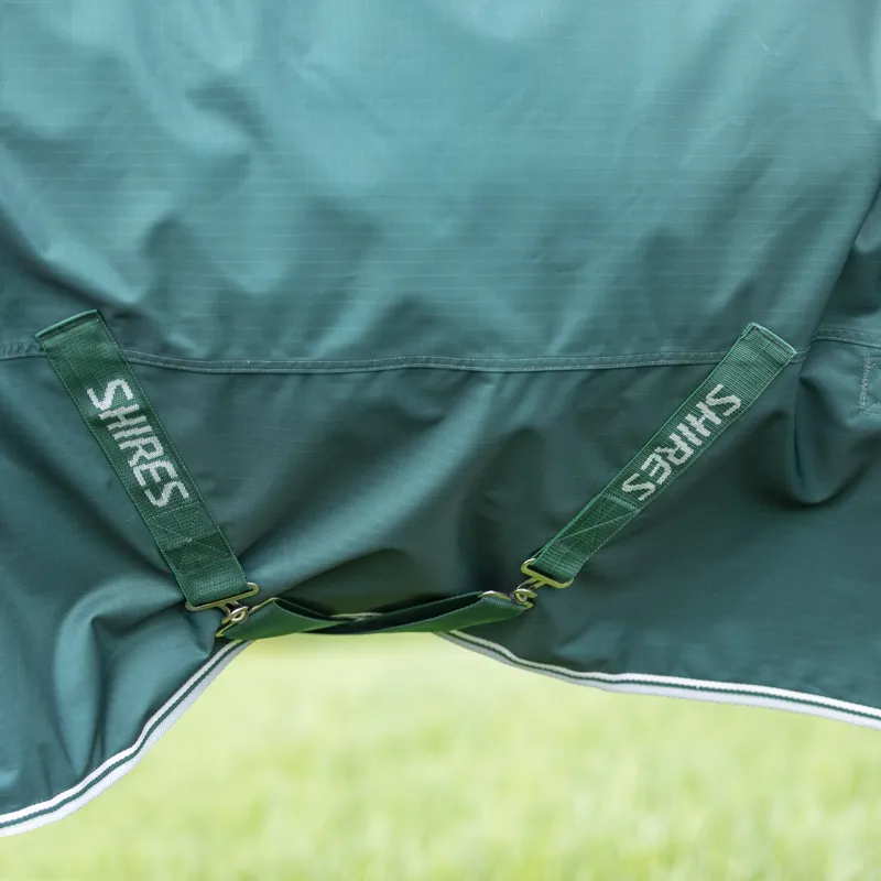 Shires Highlander Original 300g Combo Turnout Rug Green-5