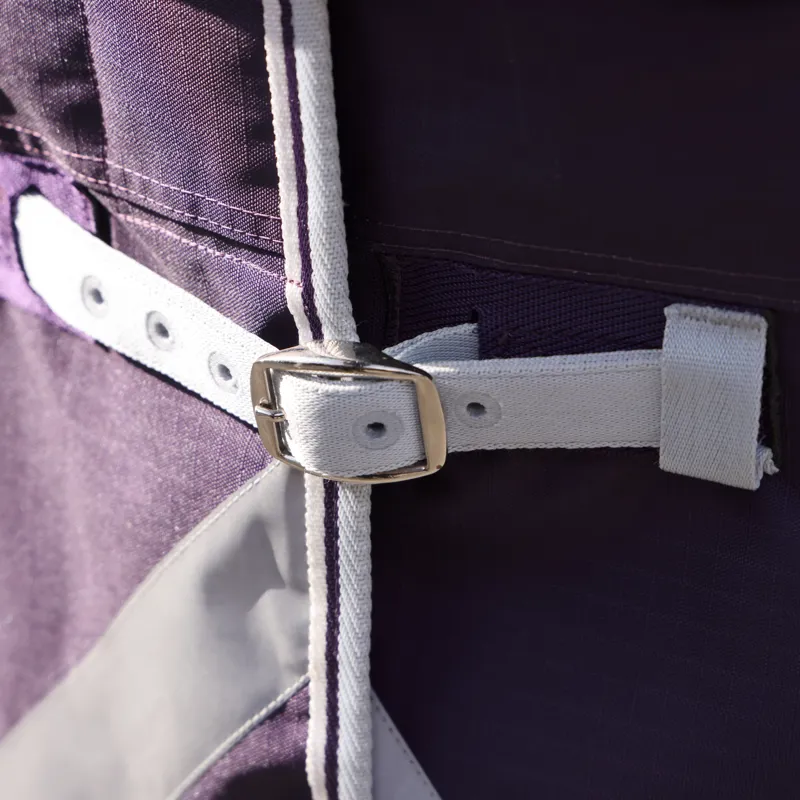 Shires Highlander Original 100g Turnout Rug And Neck Set Plum-2