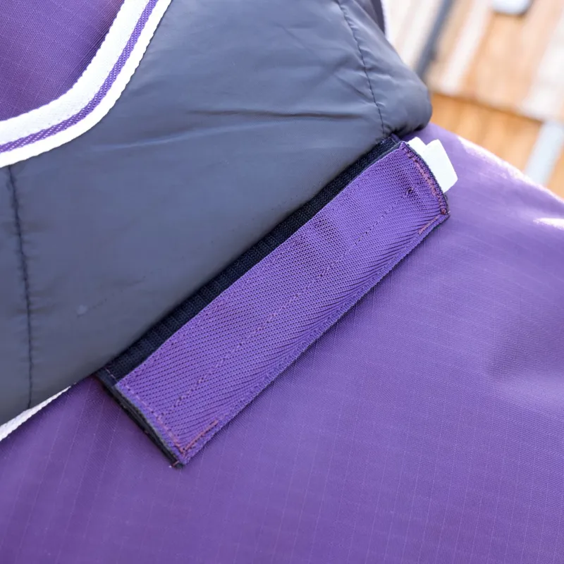 Shires Highlander Original 100g Turnout Rug And Neck Set Plum-5