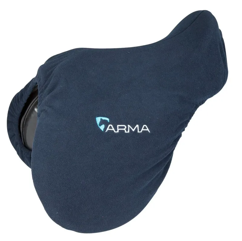 Shires Arma Fleece Saddle Cover Navy