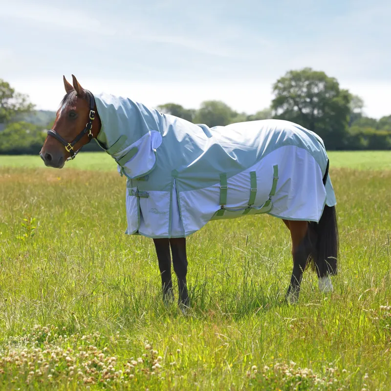 Shires Highlander Plus Waterproof Fly Rug Sage