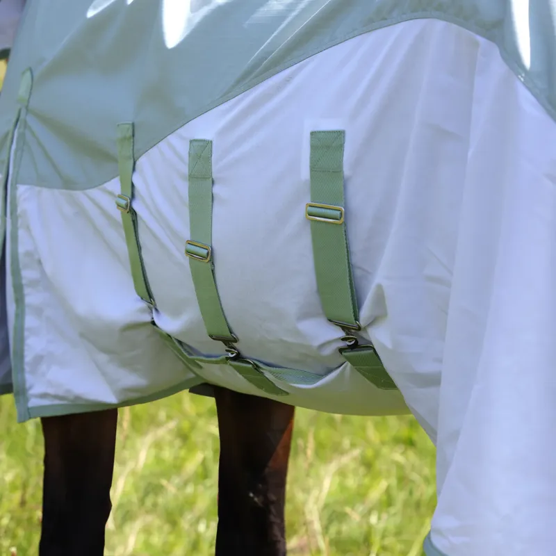 Shires Highlander Plus Waterproof Fly Rug Sage-2