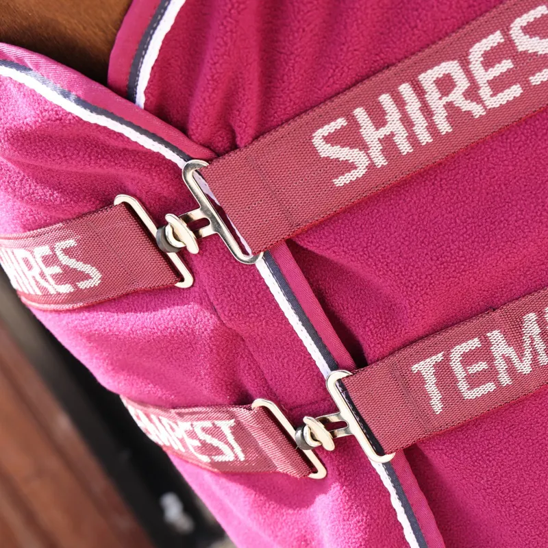 Shires Tempest Original Fleece Rug Maroon-1