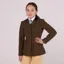 Shires Aubrion Junior Saratoga Tweed Jacket Oak Brown