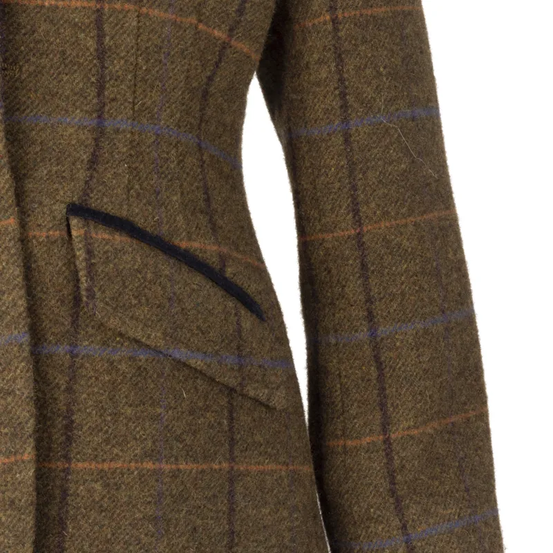 Shires Aubrion Junior Saratoga Tweed Jacket Oak Brown-8