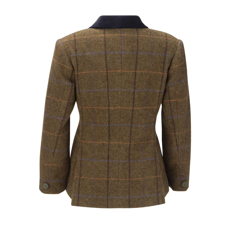 Shires Aubrion Junior Saratoga Tweed Jacket Oak Brown-5