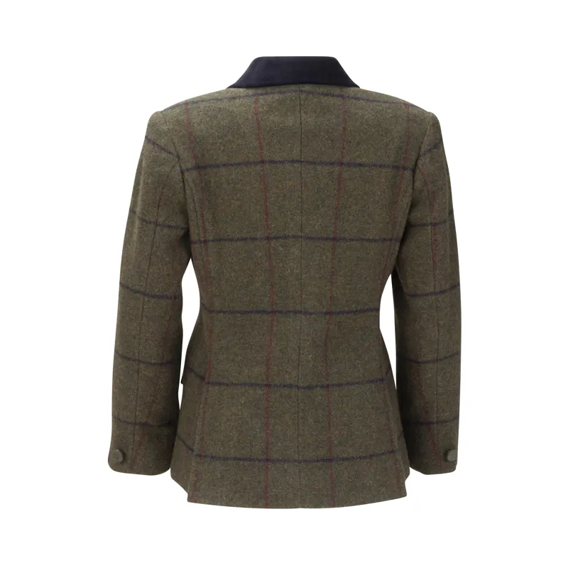 Shires Aubrion Junior Saratoga Tweed Jacket Spruce Green-8