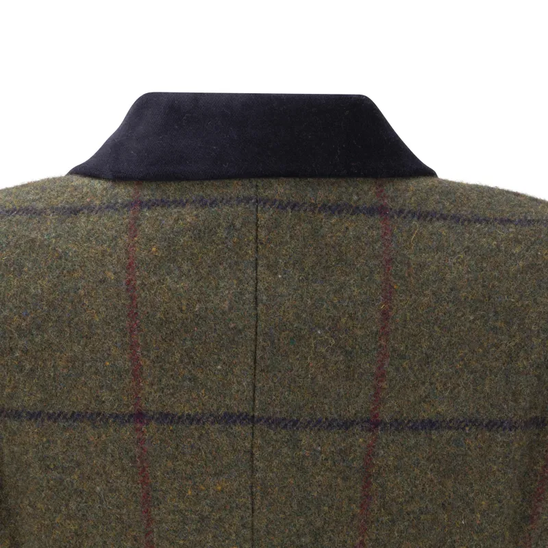 Shires Aubrion Junior Saratoga Tweed Jacket Spruce Green-7