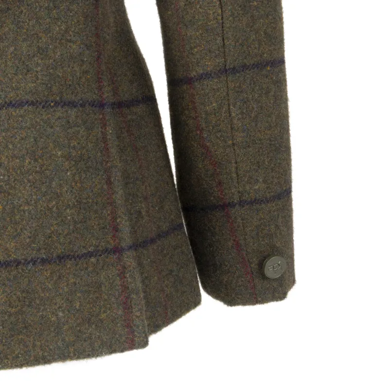 Shires Aubrion Junior Saratoga Tweed Jacket Spruce Green-6