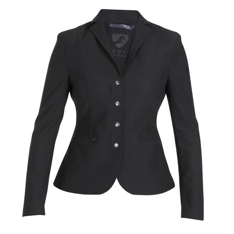 Shires Aubrion Ladies Newton Show Jacket Black-2
