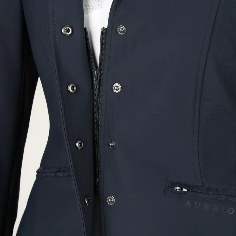 Shires Aubrion Ladies Bolton Show Jacket Navy-5