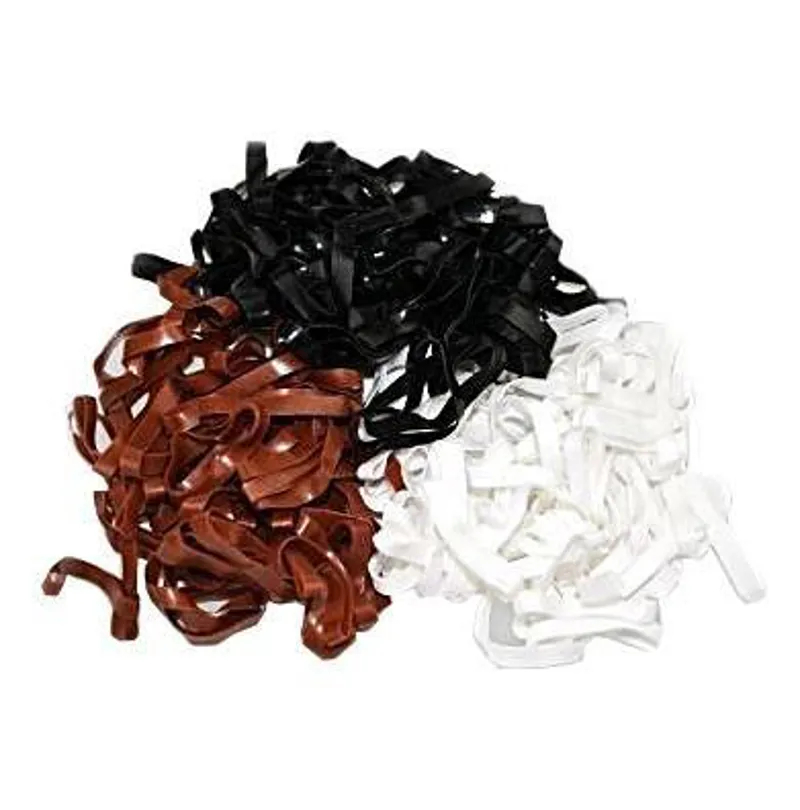 Smart Groom Silicone Plaiting Bands 500 Black