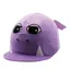 Equetech Drake Dragon Hat Silk One Size Purple