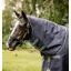 Rambo Optimo 150g Medium Weight Turnout Rug Neck/Hood Navy/Thunderstorm/Grey/Silver