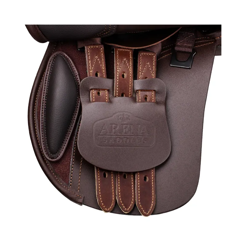 Arena Childrens Saddle 14in Brown-7