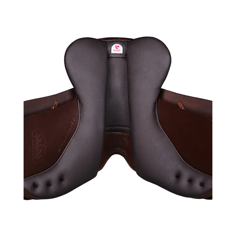 Arena Childrens Saddle 14in Brown-6