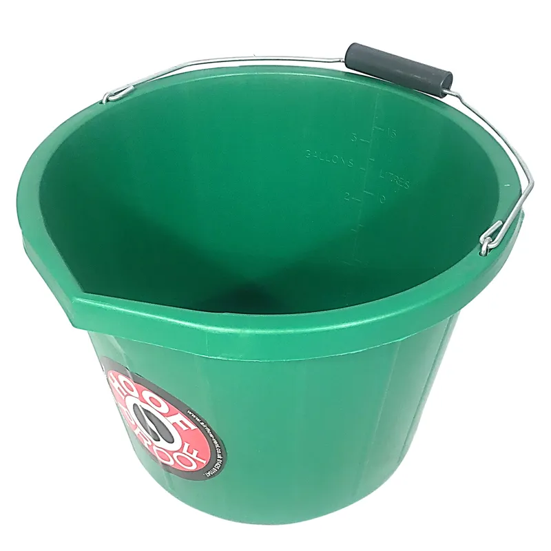 Mighty Flex Heavy Duty Multi Purpose Bucket Green 15L