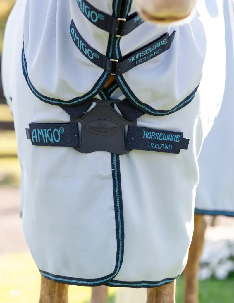 Amigo Pony Ripstop Hoody Azure Blue/Strong Blue/Silver-1