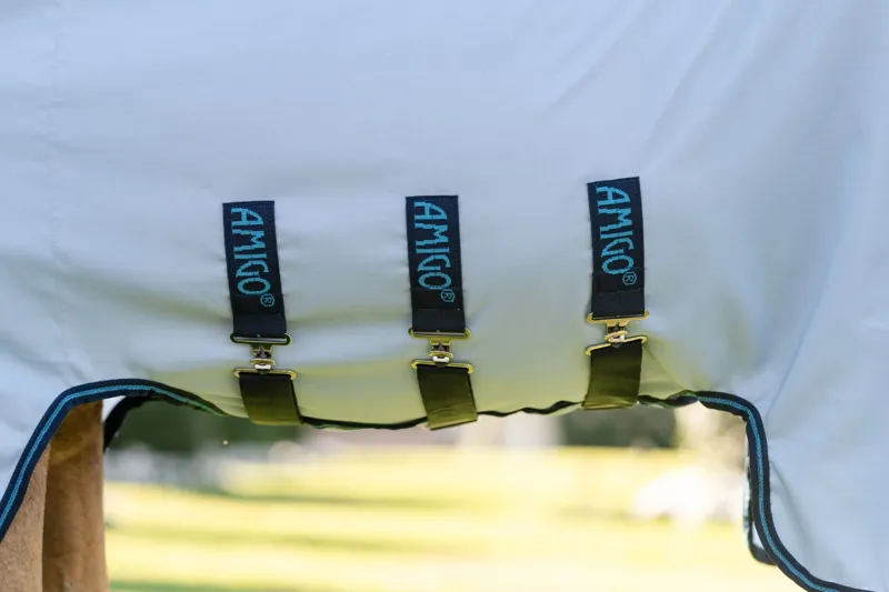 Amigo Pony Ripstop Hoody Azure Blue/Strong Blue/Silver-2