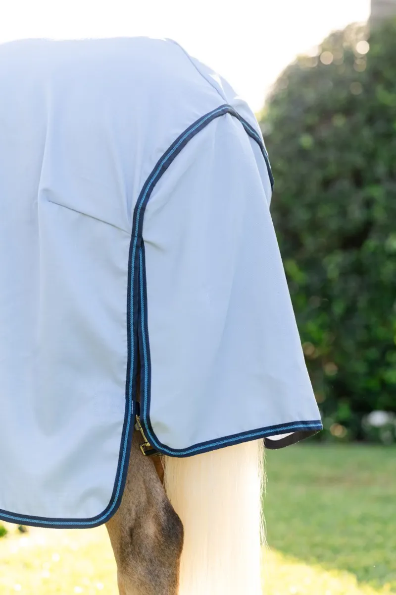 Amigo Pony Ripstop Hoody Azure Blue/Strong Blue/Silver-3