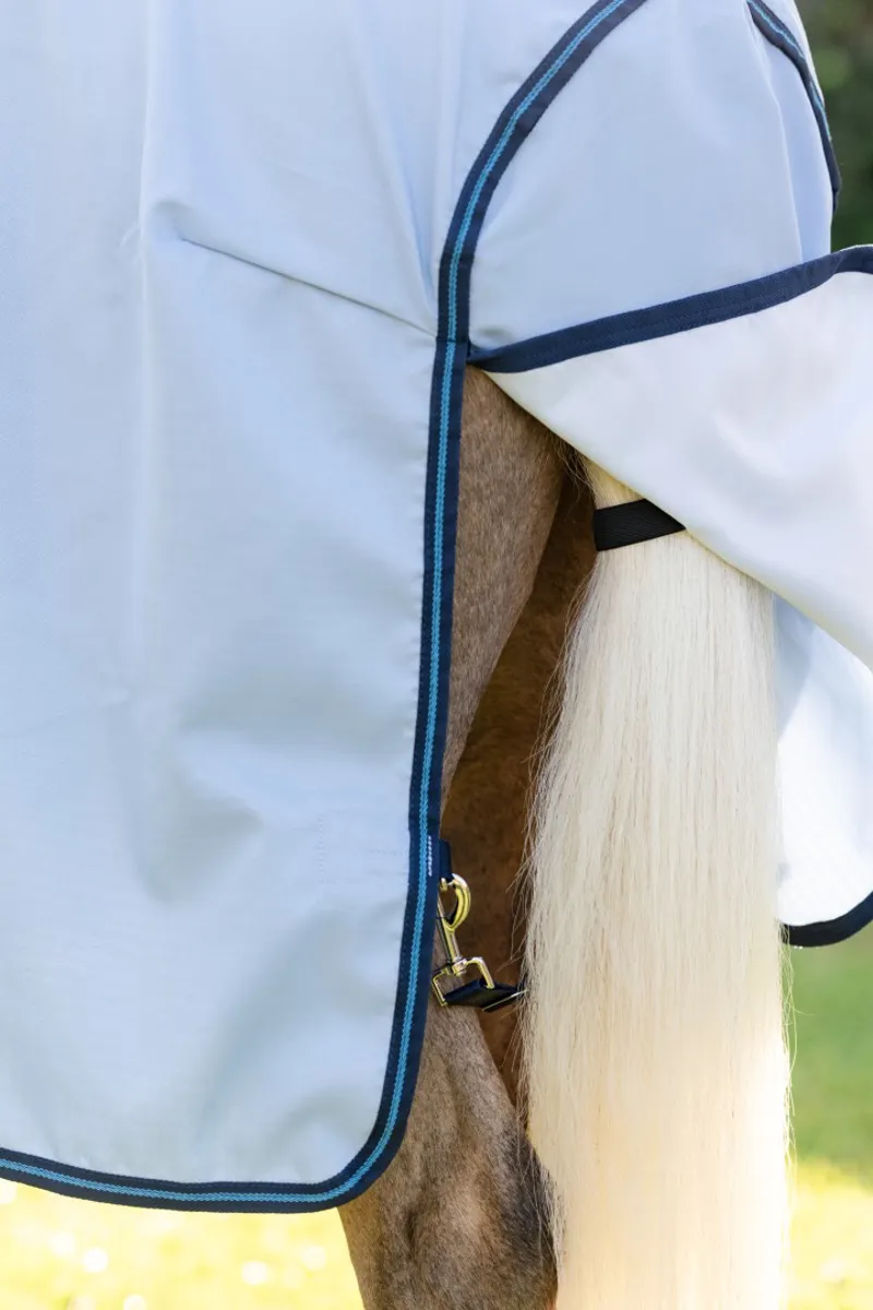 Amigo Pony Ripstop Hoody Azure Blue/Strong Blue/Silver-4