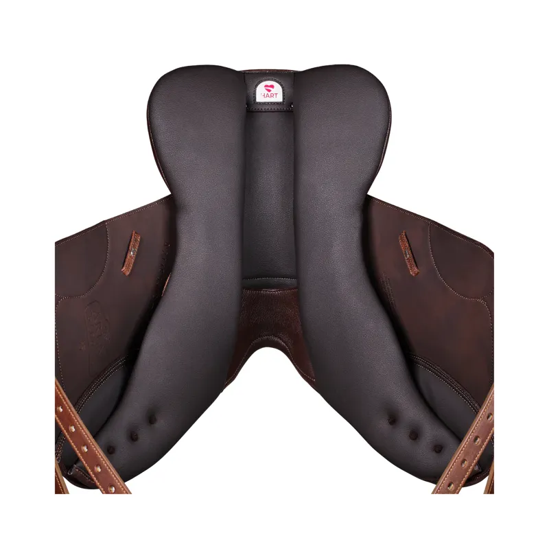 Arena Pony Monoflap Jump Saddle Brown-3