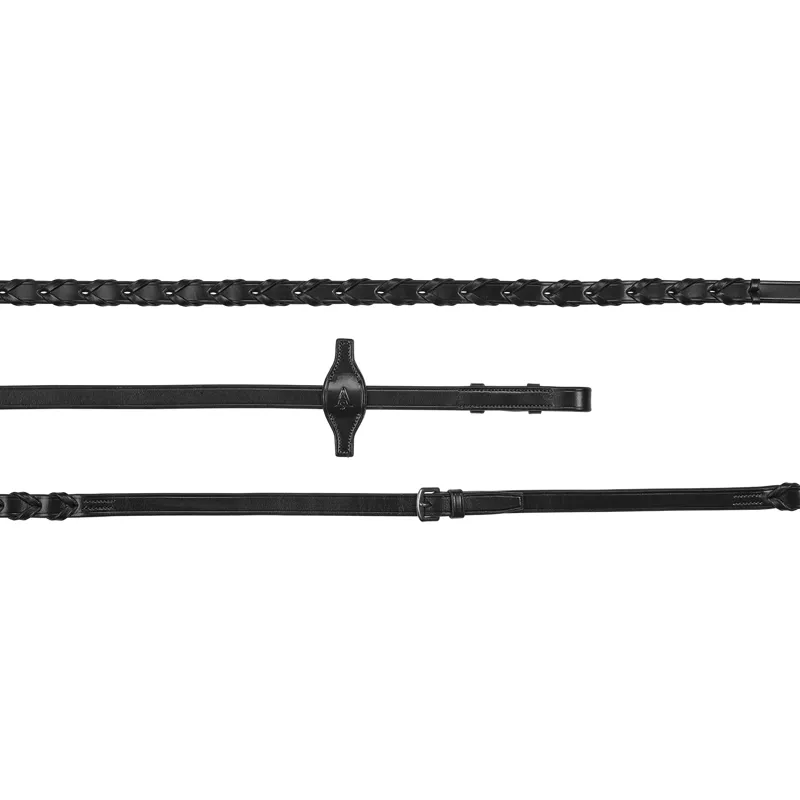 Arena Laced Reins Black