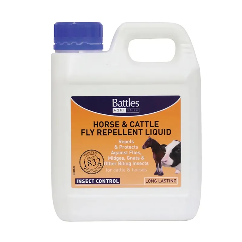 Battles Horse And Cattle Fly Repellent Liquid 1L